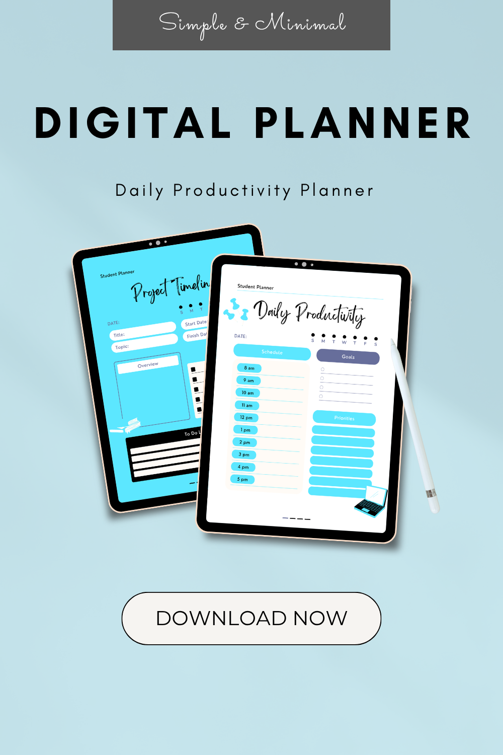 Daily Productivity Planner