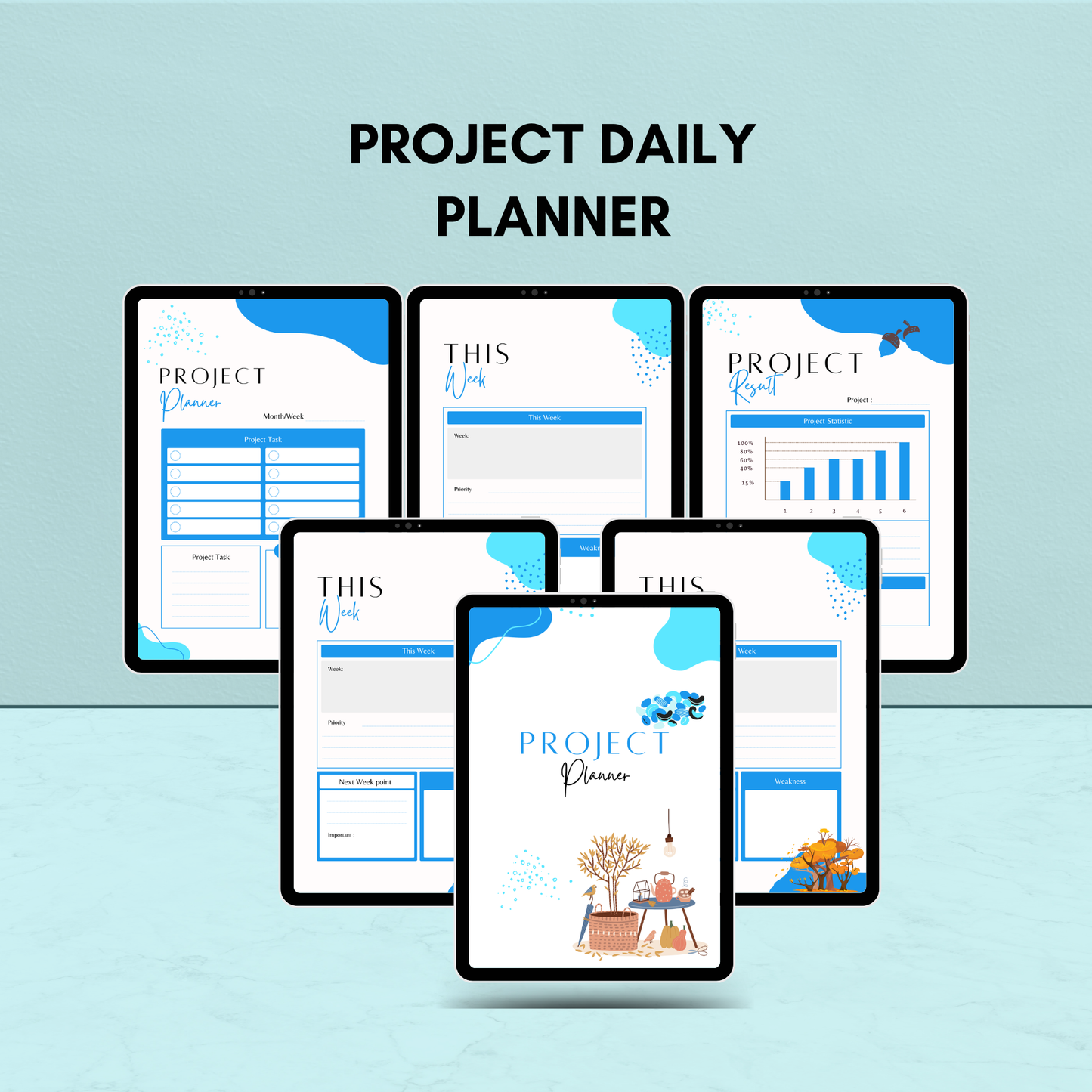 Project Daily Planner A4 Portrait