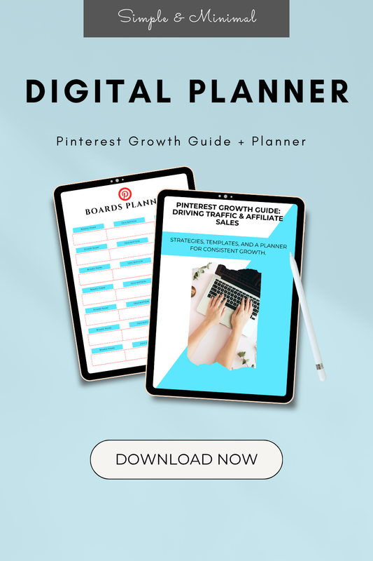 Pinterest Growth Guide + Planner