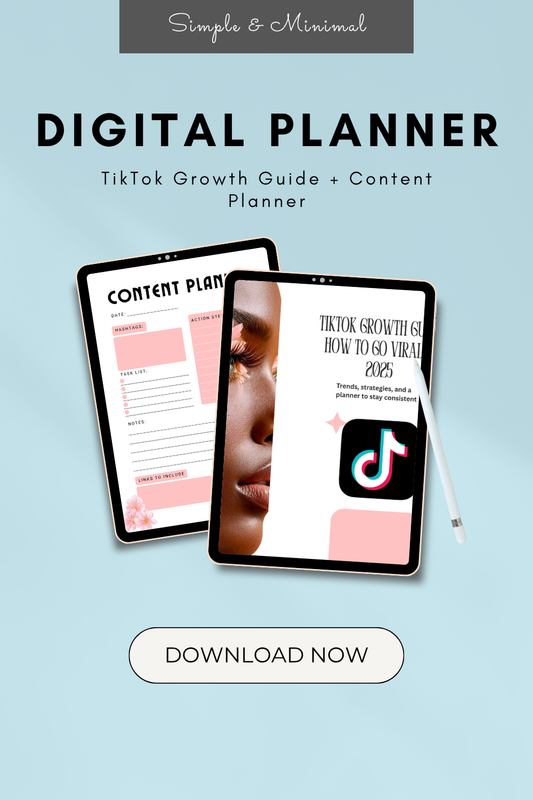 TikTok Growth Guide + Content Planner