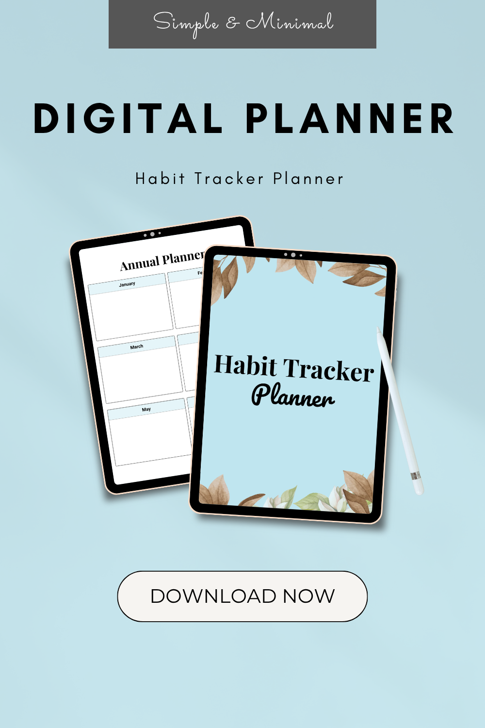 Habit Tracker Planner