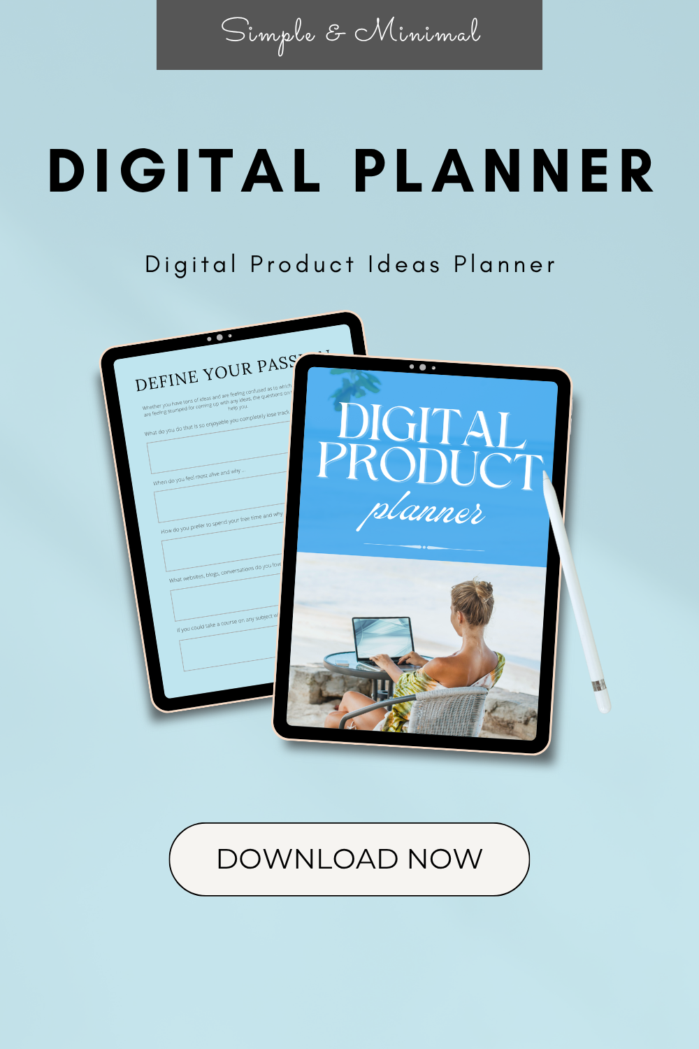 Digital Product Ideas Planner