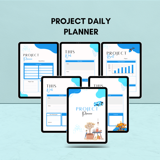 Project Daily Planner A4 Portrait