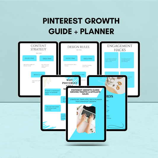 Pinterest Growth Guide + Planner