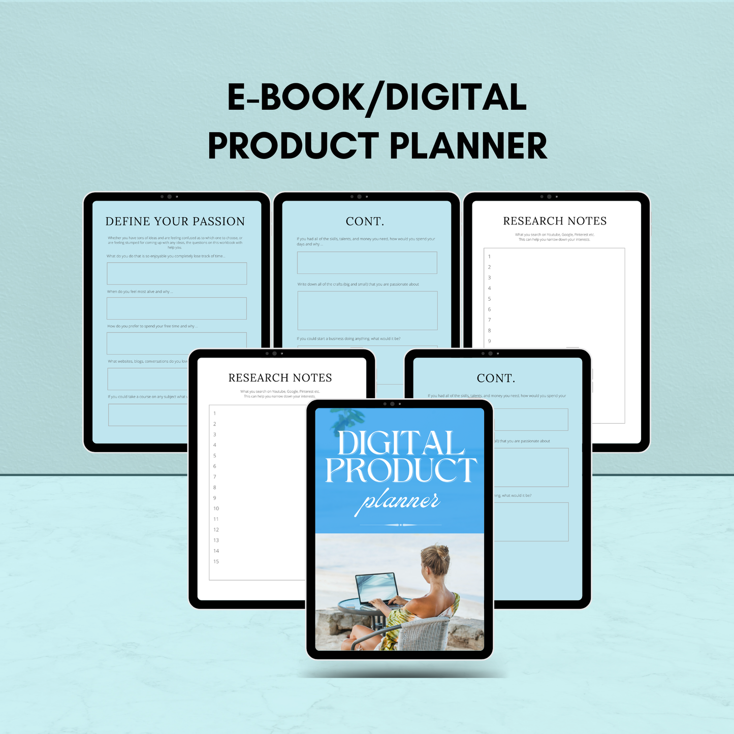 Digital Product Ideas Planner